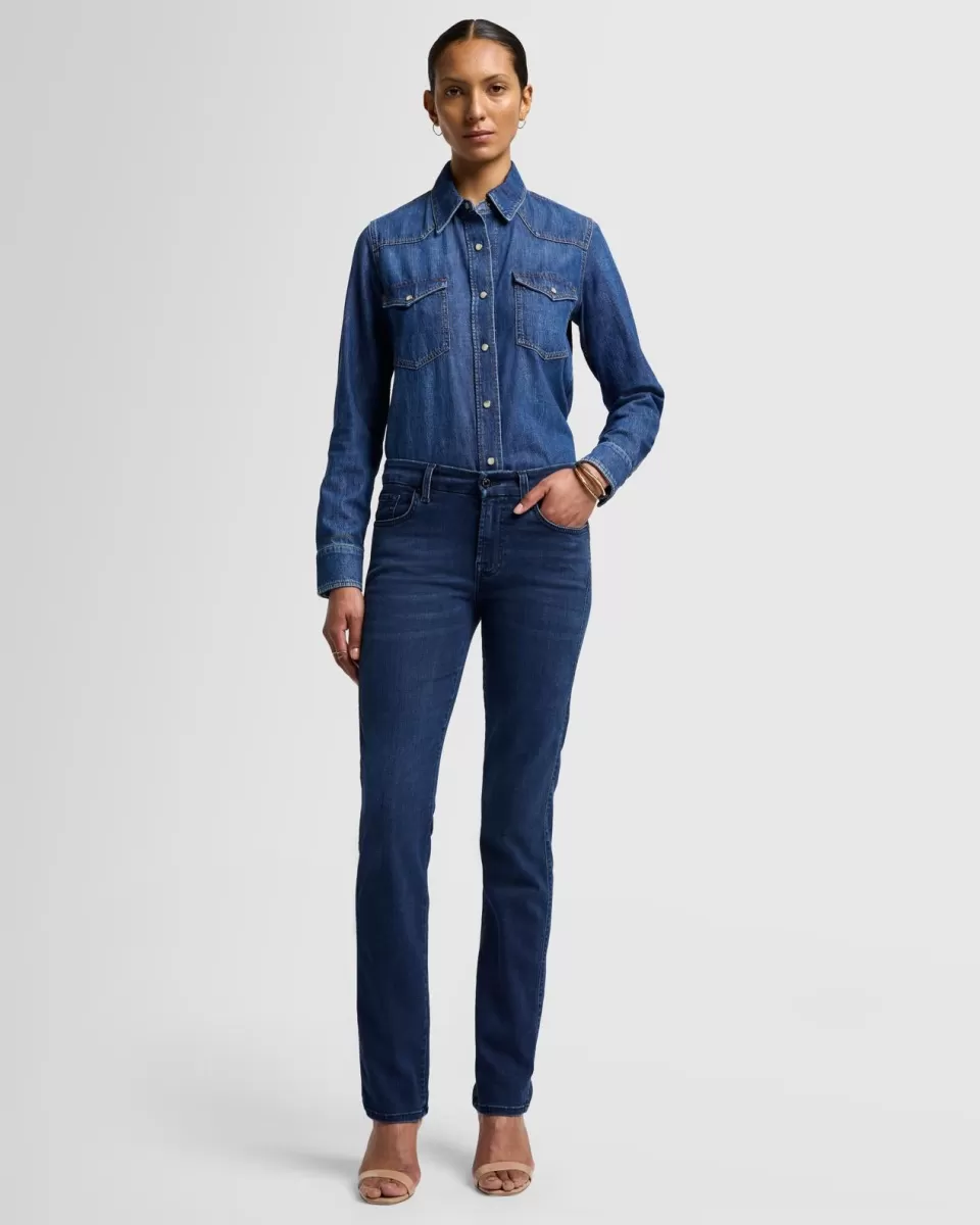 Women 7 For All Mankind B(air) Kimmie Straight in Park Avenue