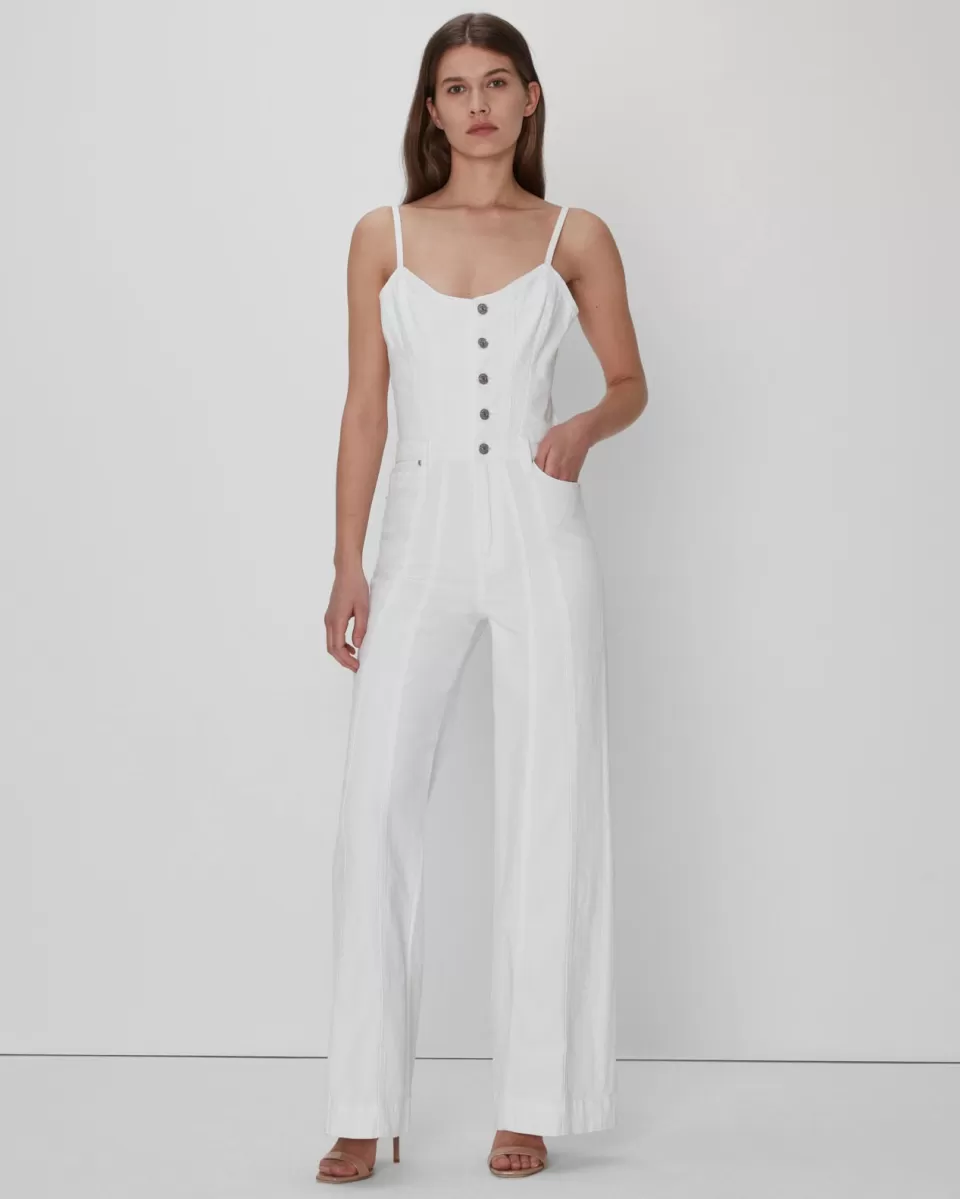 Women 7 For All Mankind Bustier Jumpsuit In