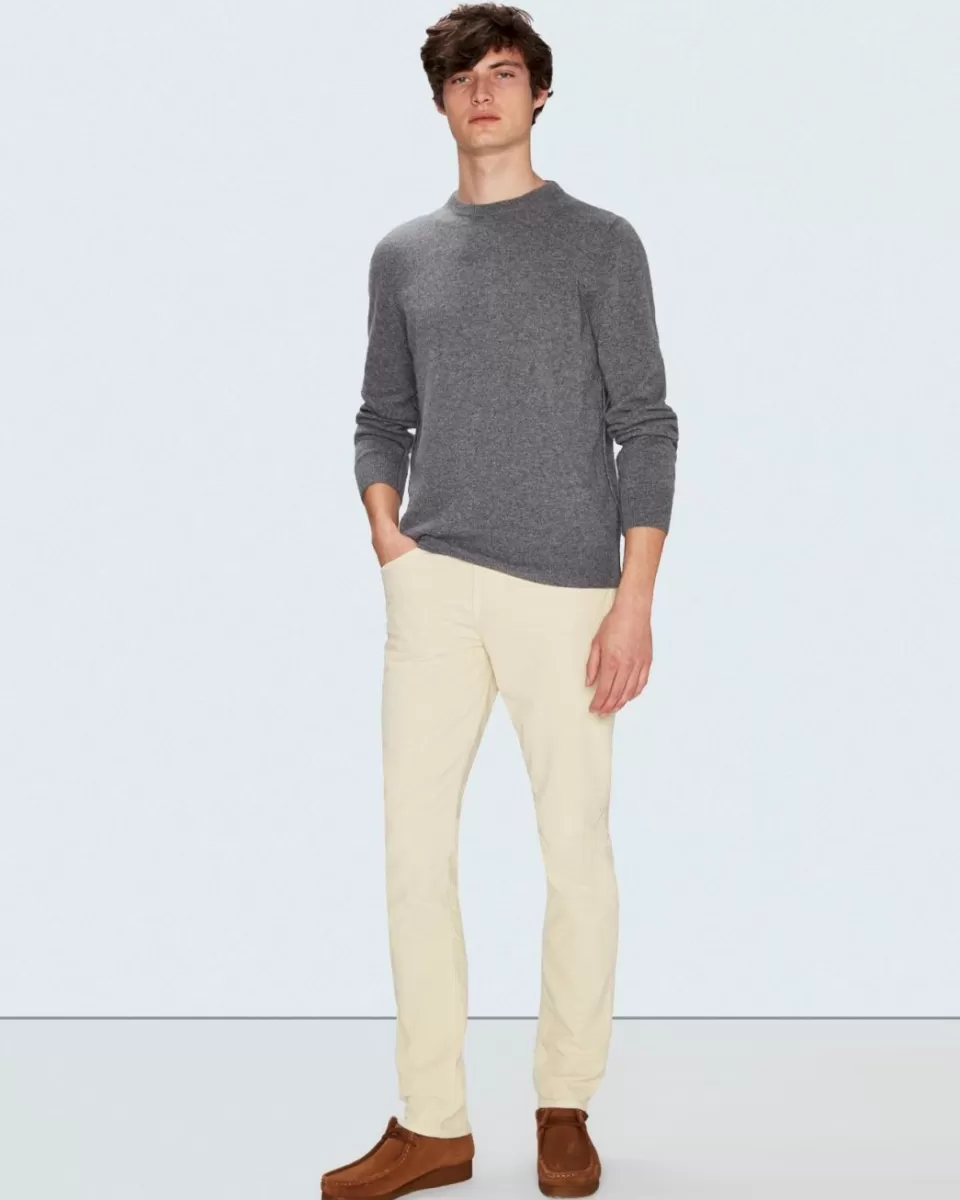 7 For All Mankind Cashmere Crew in Grey