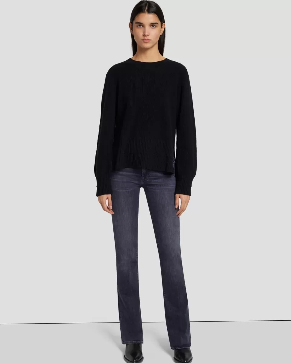 Women 7 For All Mankind Cashmere Crewneck Sweater in