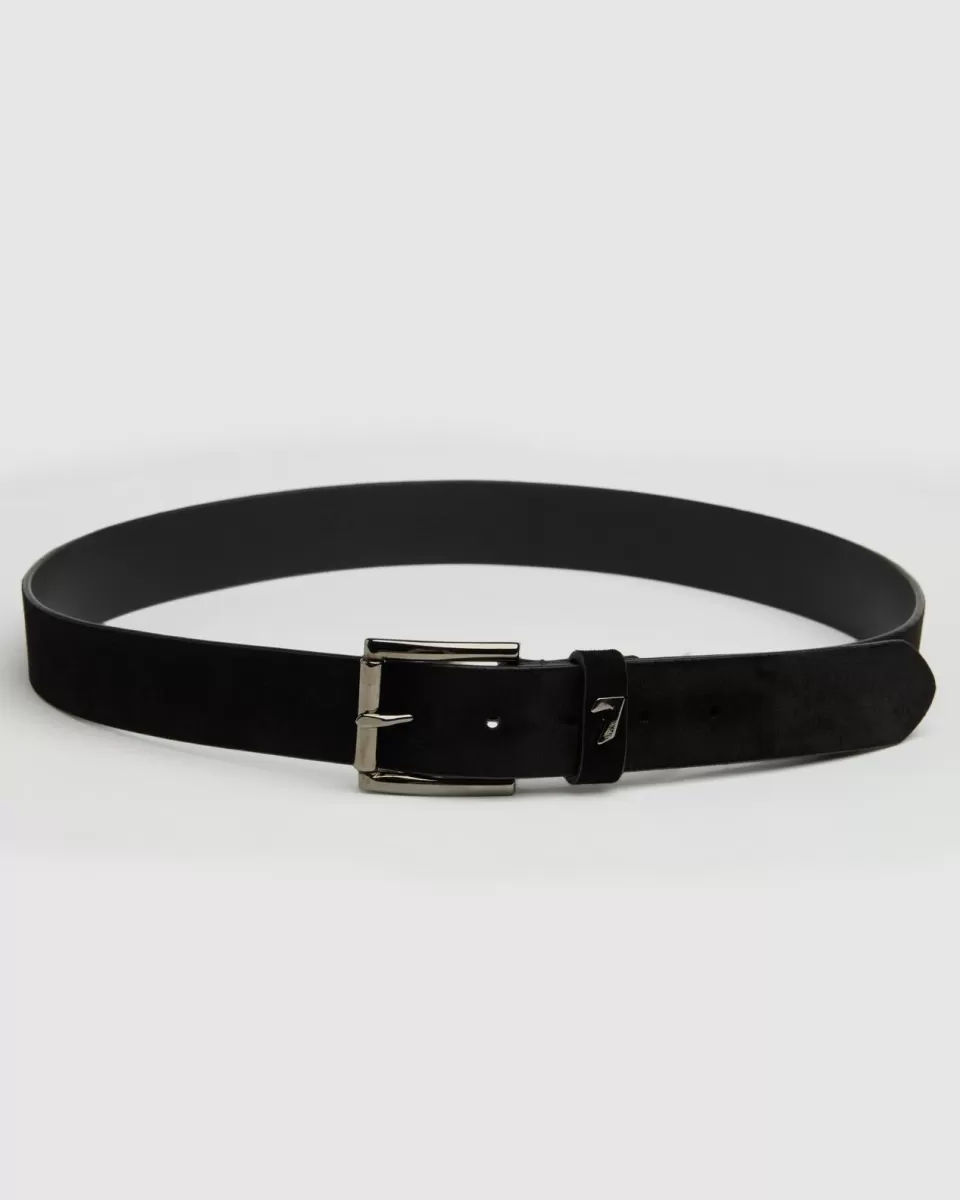 7 For All Mankind Classic Italian Suede Belt in