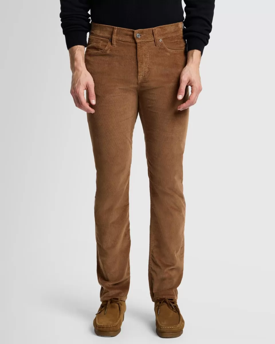 7 For All Mankind Corduroy Slimmy Tapered in Nutshell