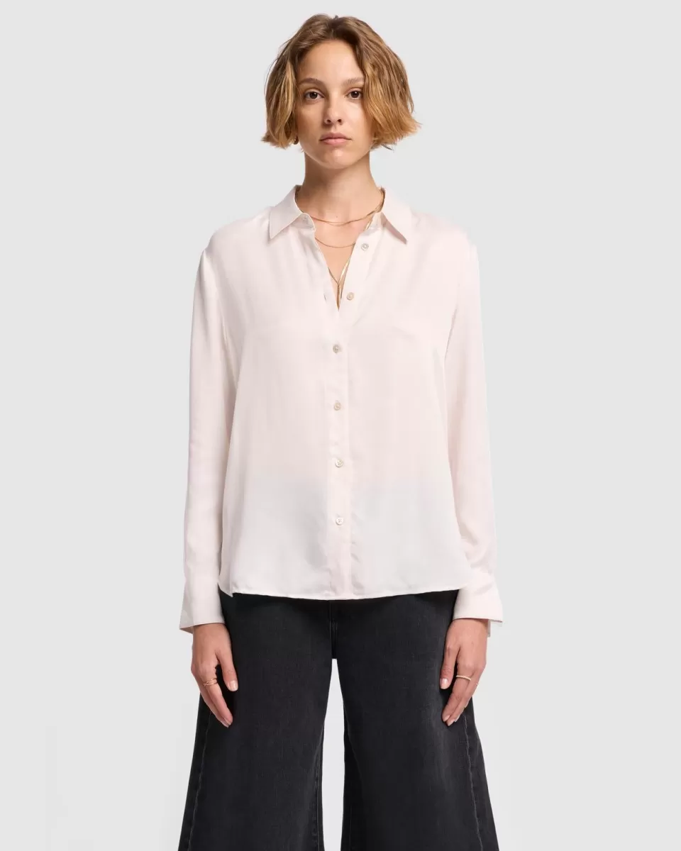 Women 7 For All Mankind Cupro Shirt in