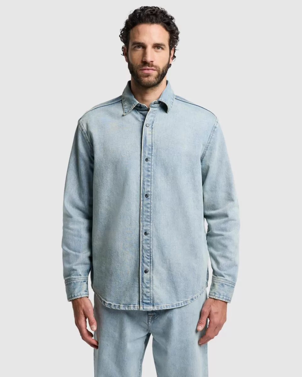 7 For All Mankind Denim Overshirt in