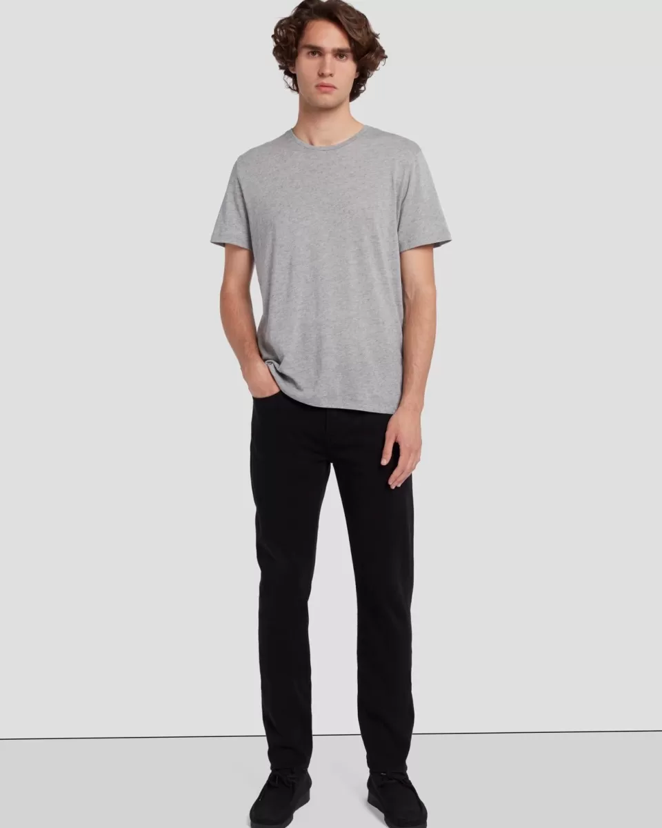 7 For All Mankind Left Hand Paxtyn in True Black