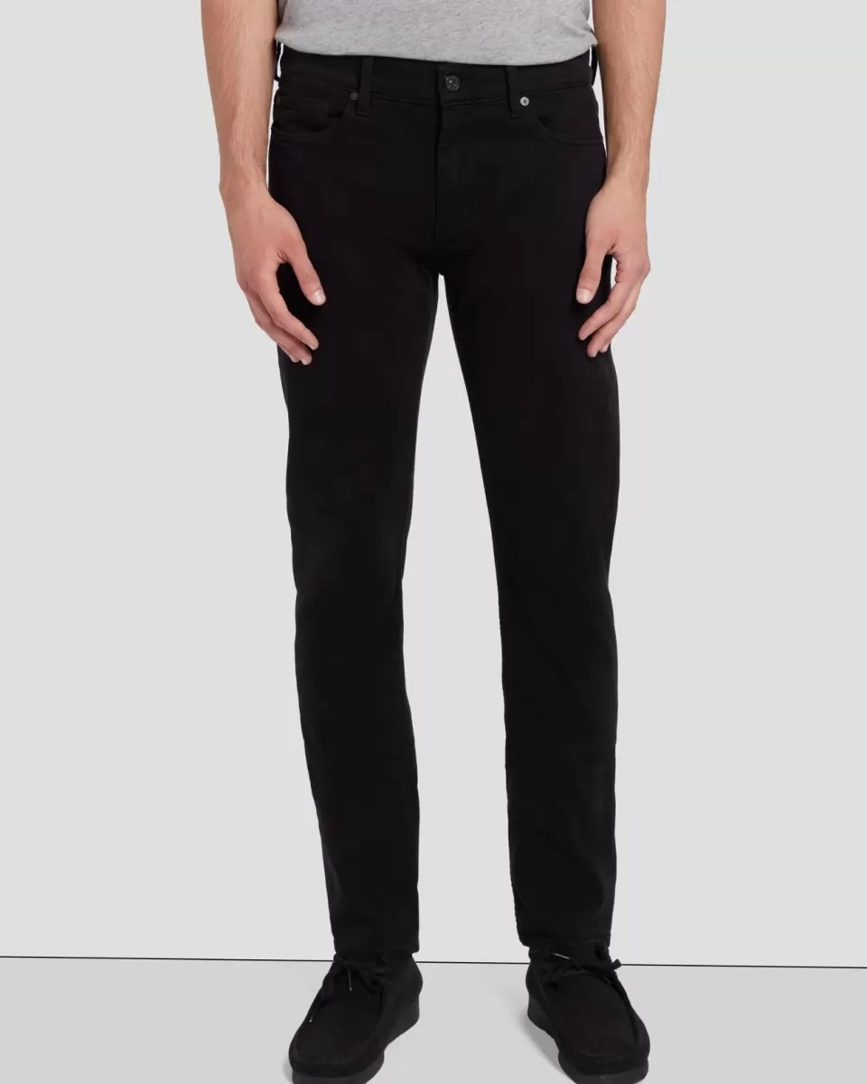 7 For All Mankind Left Hand Paxtyn in True Black