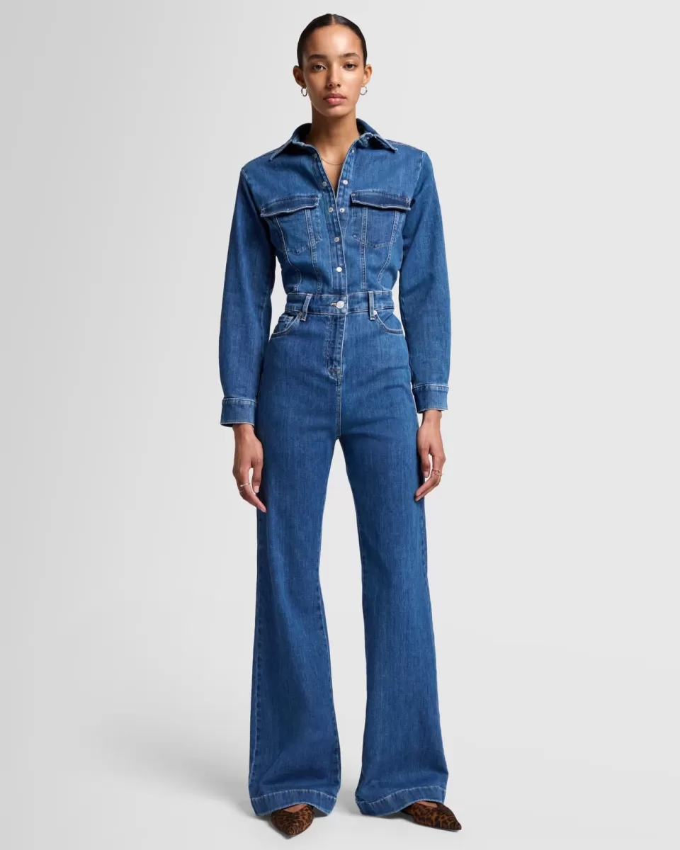 Women 7 For All Mankind Luxe Jumpsuit in