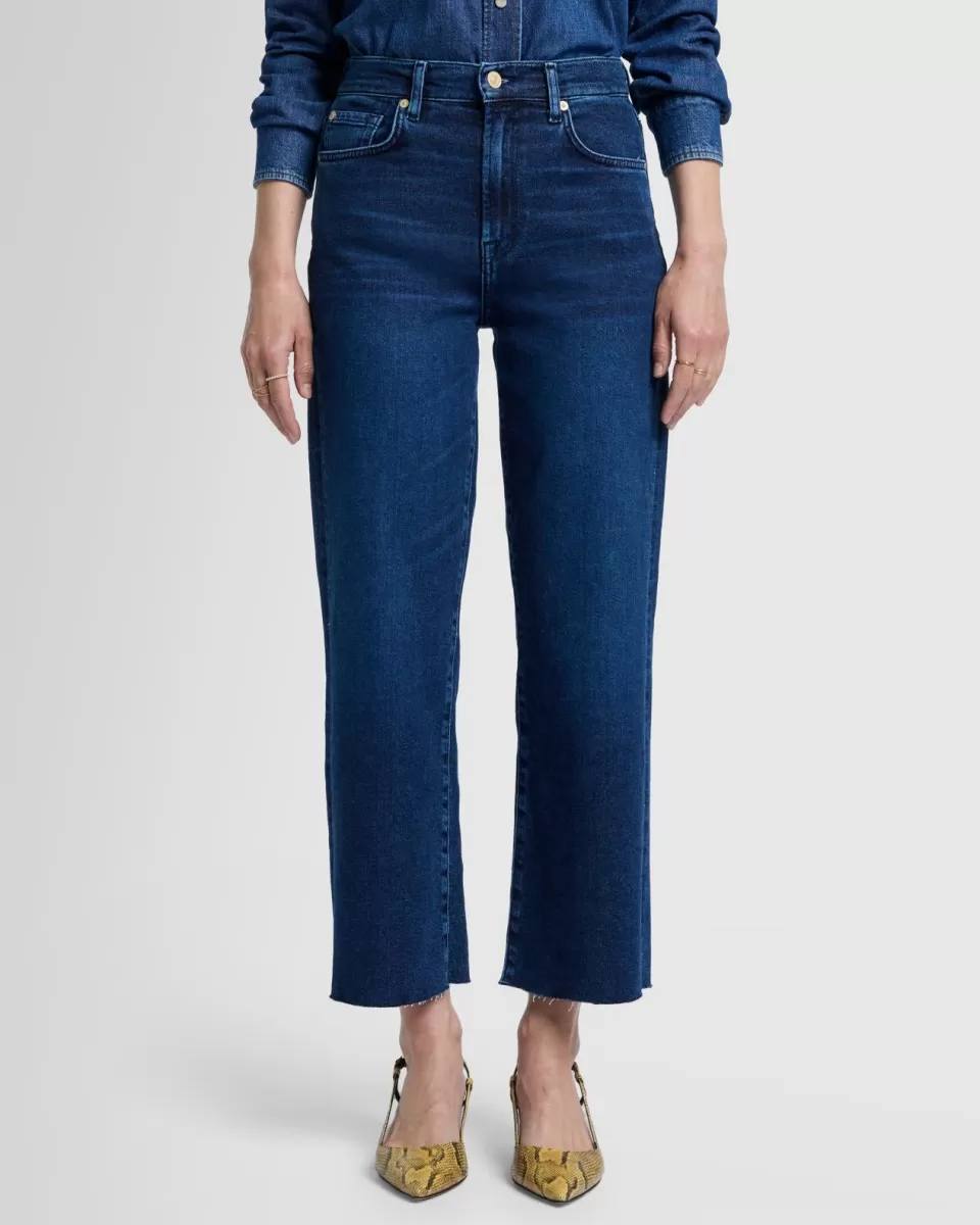 Women 7 For All Mankind Luxe Vintage Cropped Alexa in Paradise Cove