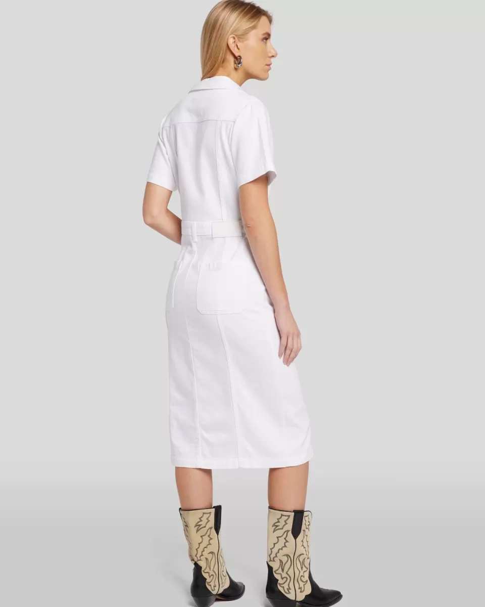 Women 7 For All Mankind Luxe Vintage Patch Pocket Dress in Love Again