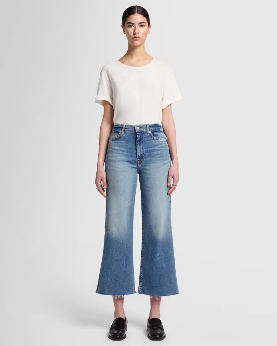 Women 7 For All Mankind Luxe Vintage Ultra High Rise Cropped Jo in