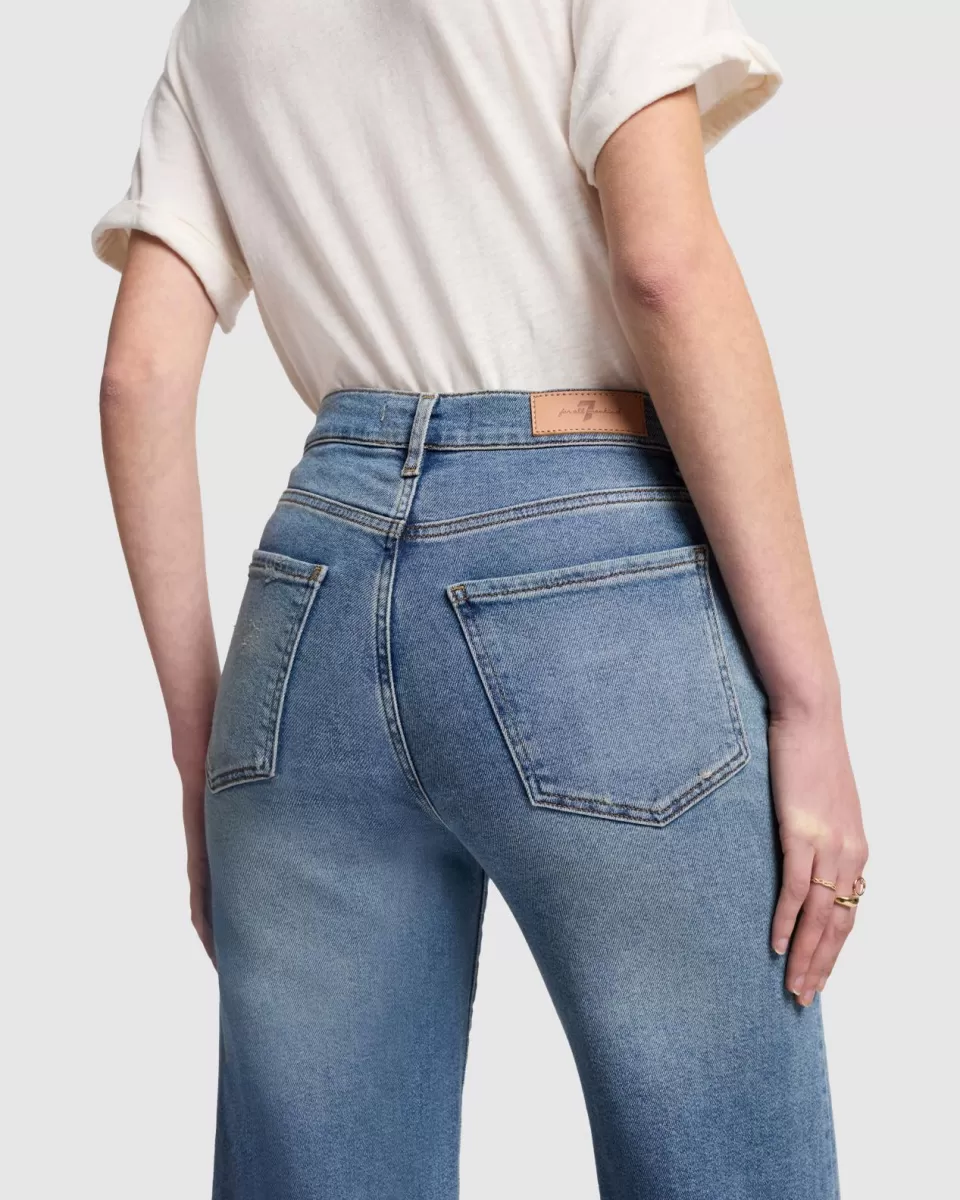 Women 7 For All Mankind Luxe Vintage Ultra High Rise Cropped Jo in