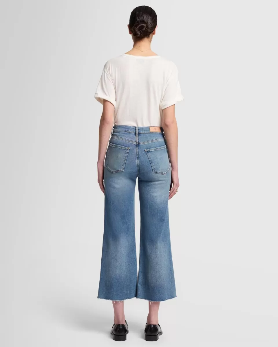 Women 7 For All Mankind Luxe Vintage Ultra High Rise Cropped Jo in