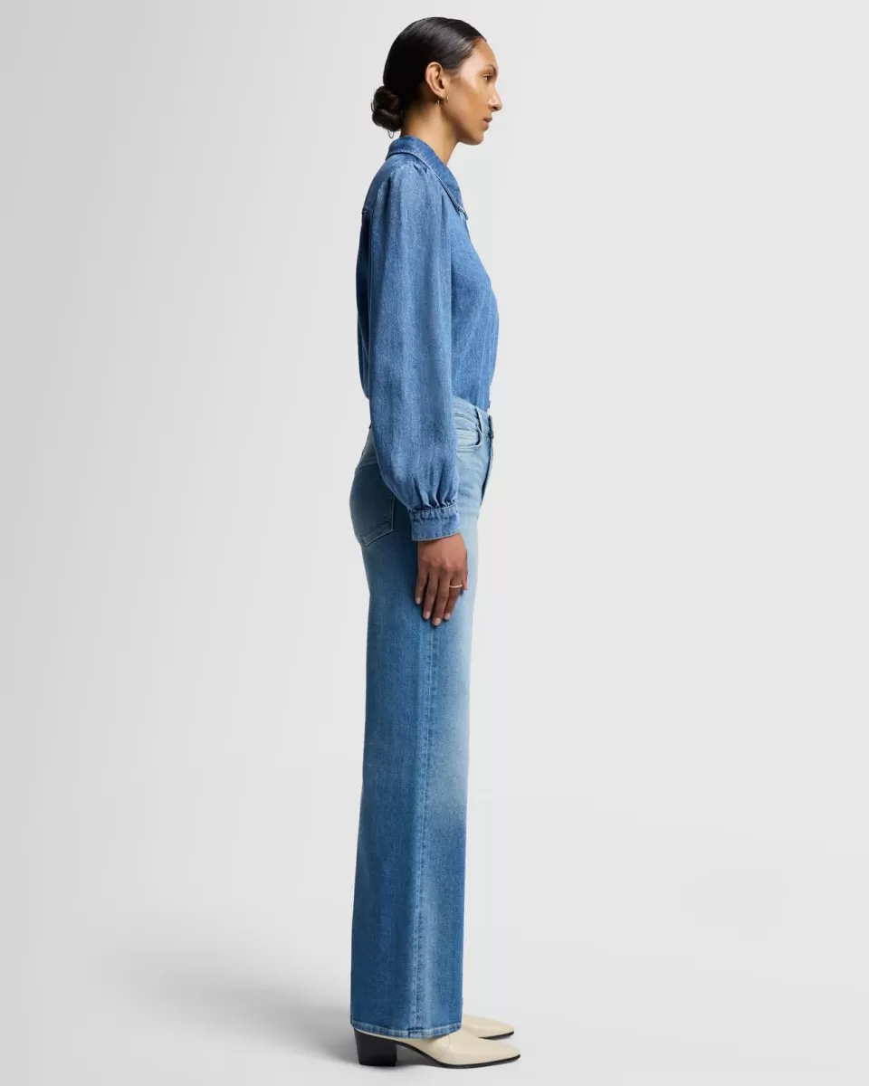 Women 7 For All Mankind Luxe Vintage Ultra High Rise Jo in Be My Baby