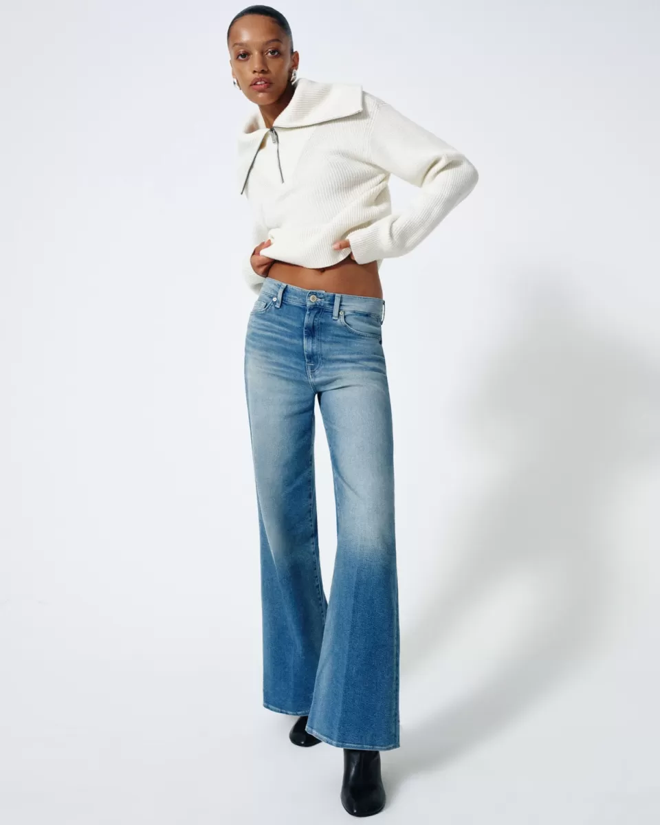 Women 7 For All Mankind Luxe Vintage Ultra High Rise Jo in Be My Baby