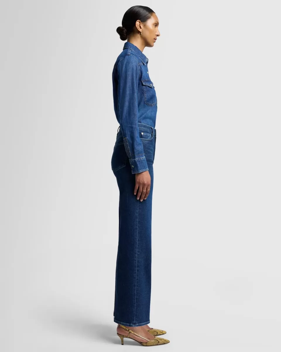 Women 7 For All Mankind Luxe Vintage Ultra High Rise Jo in Paradise Cove