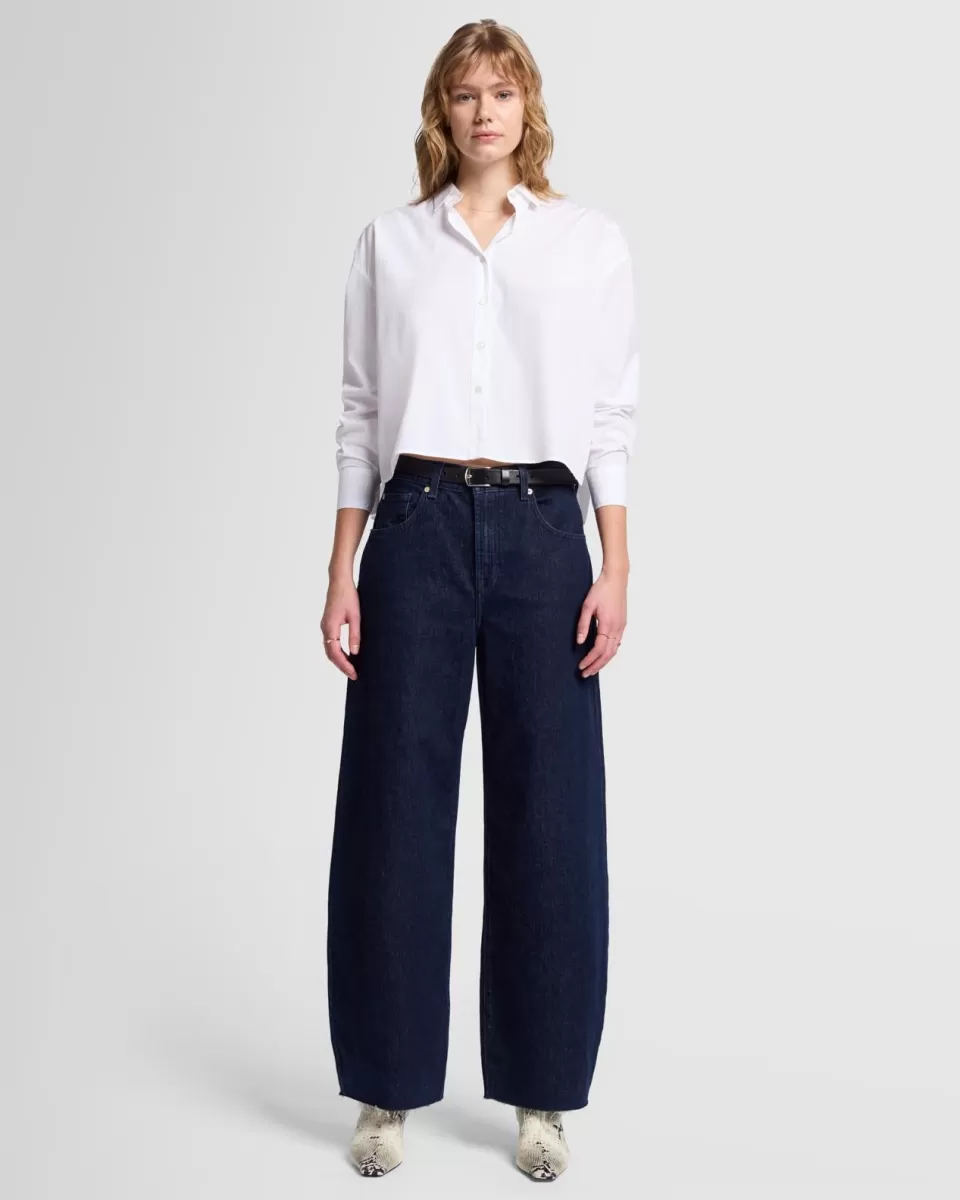 Women 7 For All Mankind MANKIND Bonnie Barrel Leg in