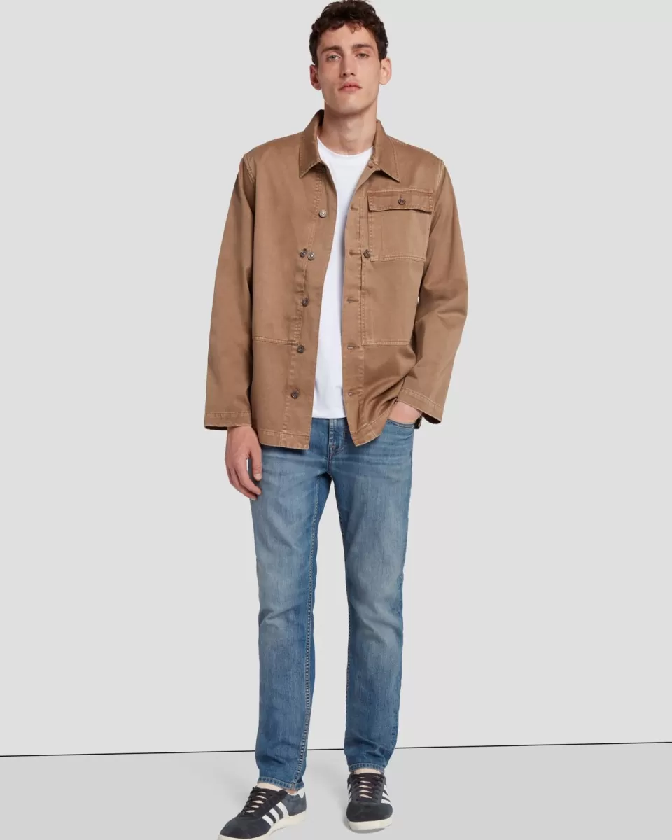 7 For All Mankind Military Overshirt in