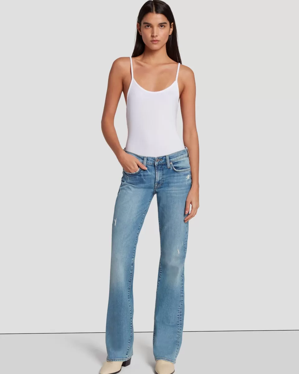 Women 7 For All Mankind Original Bootcut in Summer Fig