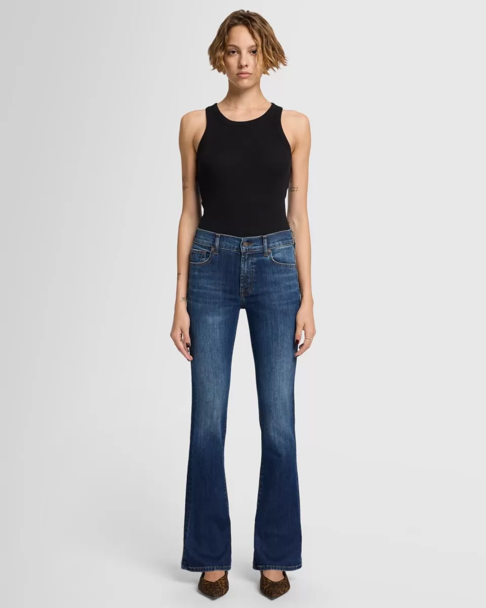 Women 7 For All Mankind Slim Illusion Bootcut in Grand Canyon