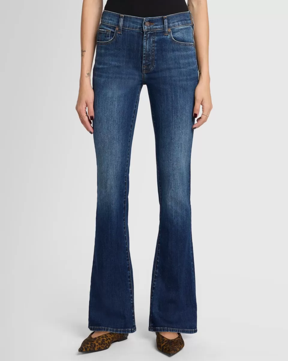 Women 7 For All Mankind Slim Illusion Bootcut in Grand Canyon