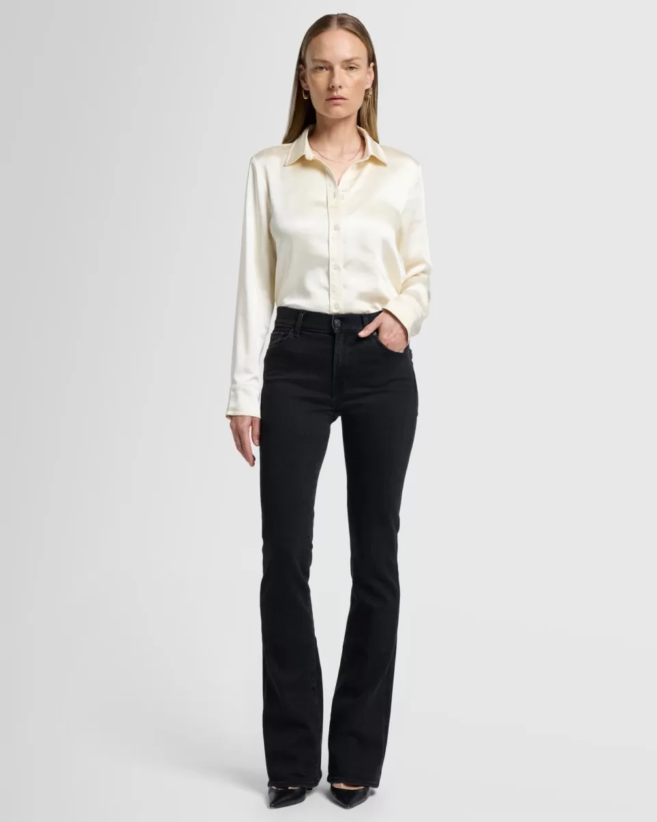 Women 7 For All Mankind Slim Illusion Bootcut in Saturday Night