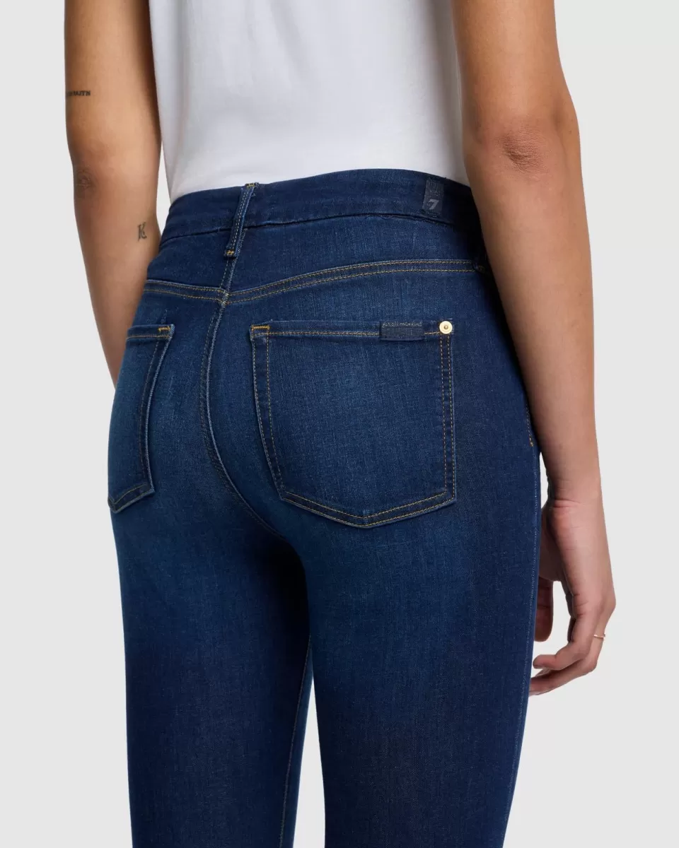 Women 7 For All Mankind Slim Illusion High Waist Ankle Skinny in Tried and True