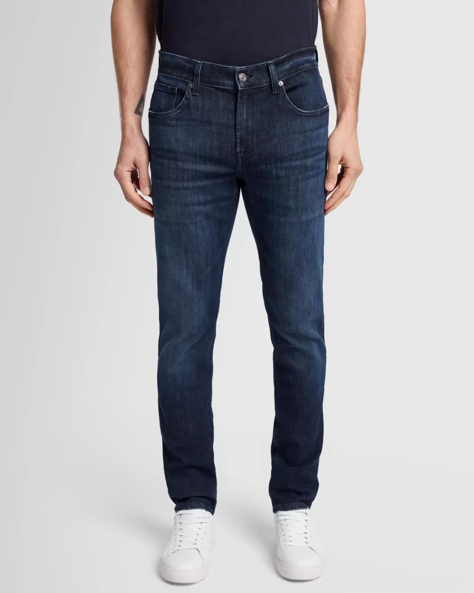 7 For All Mankind Stretch Tek Slimmy Tapered in Caps Lock