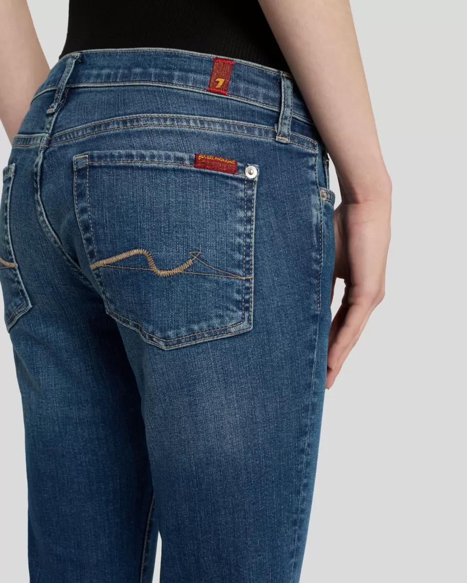 Women 7 For All Mankind Tailorless Original Bootcut in New York Dark