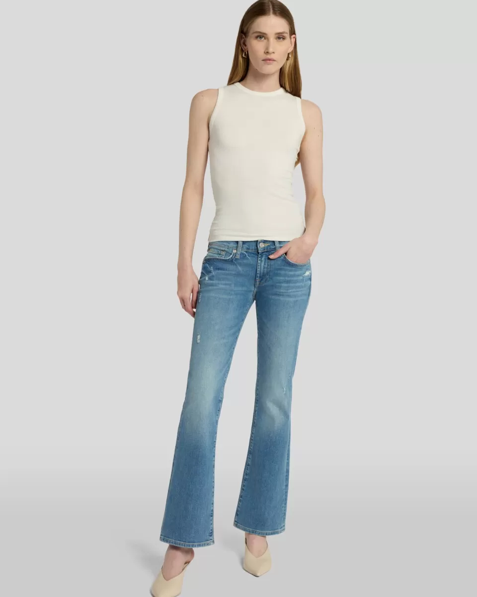 Women 7 For All Mankind Tailorless Original Bootcut in Summer Fig