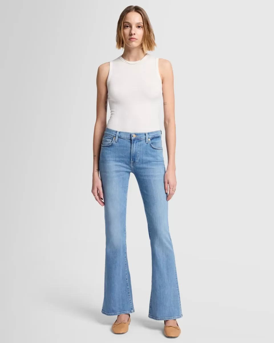 Women 7 For All Mankind Tailorless Slim Illusion Bootcut in