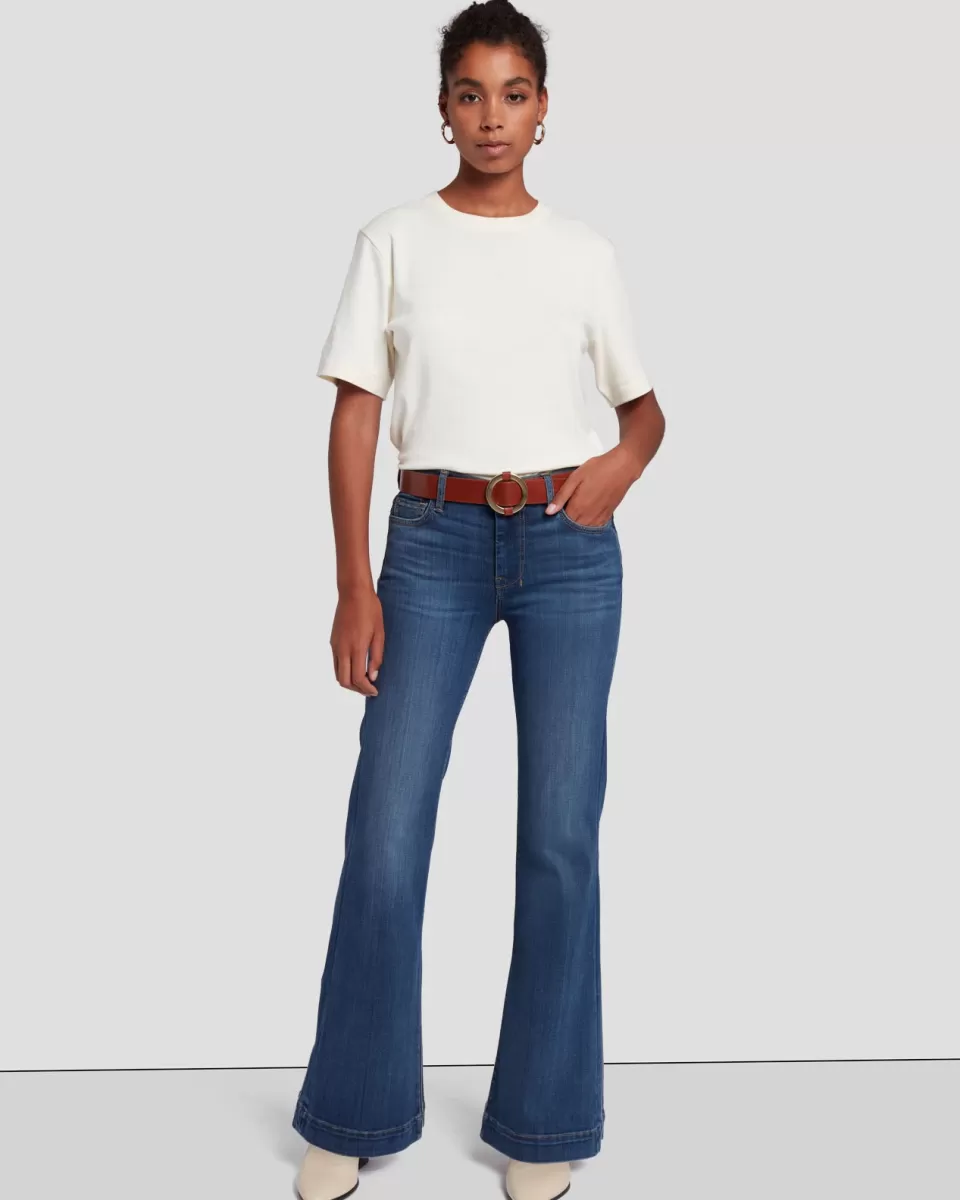 Women 7 For All Mankind Tailorless Slim Illusion Luxe Dojo in Love Story