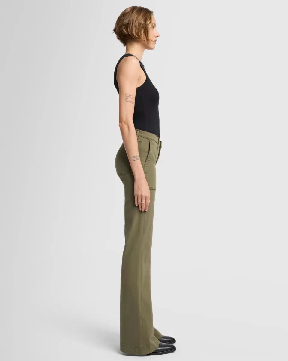 Women 7 For All Mankind Utility Dojo In Army