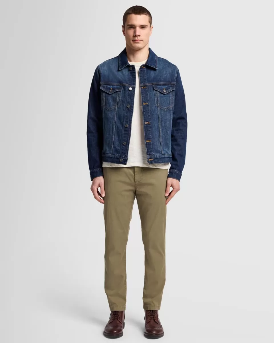 7 For All Mankind Weightless Adrien Chino in Moss