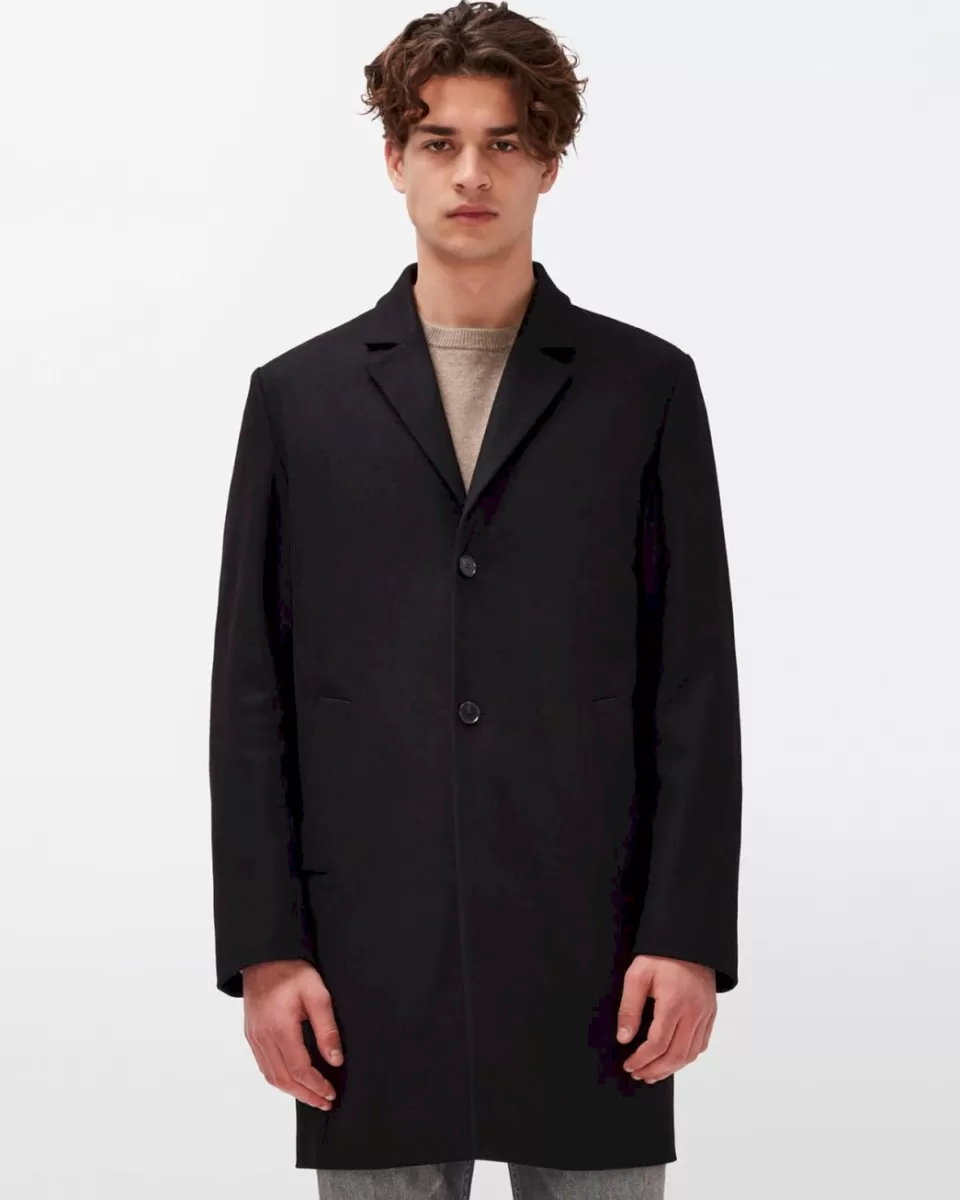 7 For All Mankind Wool Overcoat in